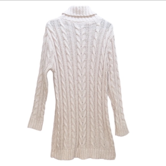 SHEIN Cable Knit Dress/Tunic Turtleneck Size XL - Picture 3 of 9